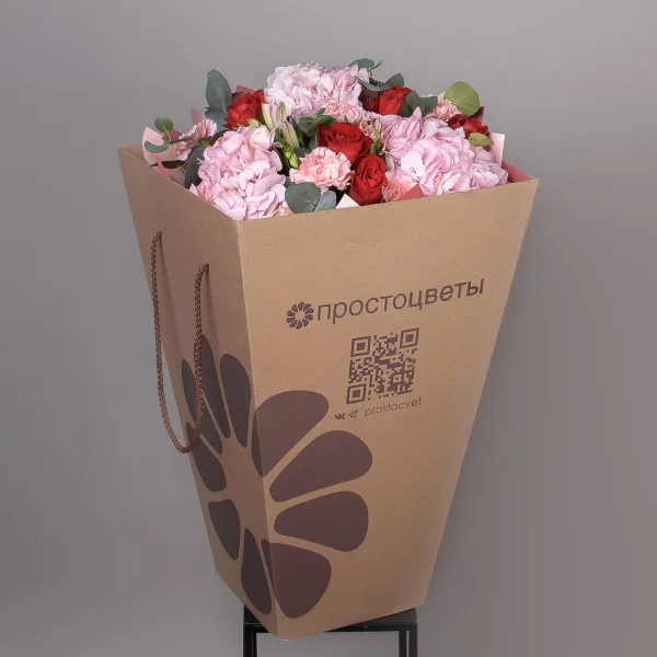 Флористический букет "Обаятельный босс"_6