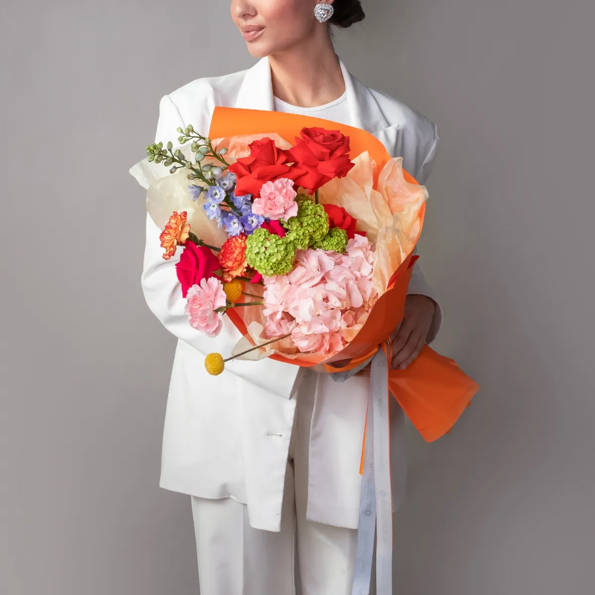 Флористический букет "Весенний танец"2