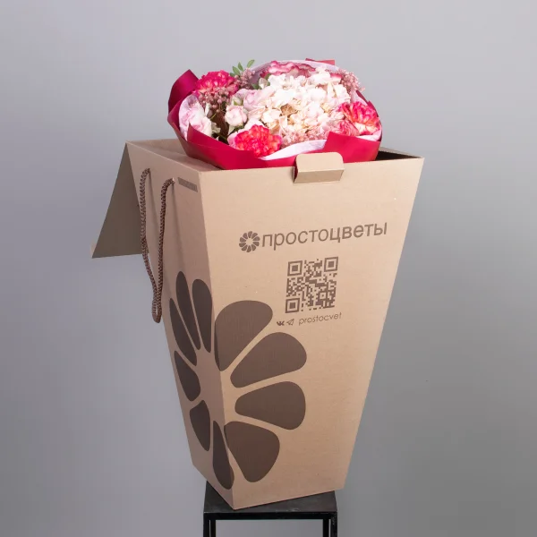 Флористический букет "Влюбленность"_5