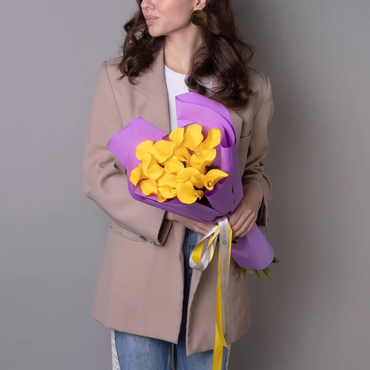 Букет Калла "Голд Медаль"_2