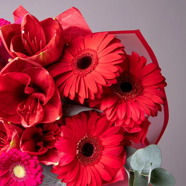 Флористический букет "Пылкое признание"_4