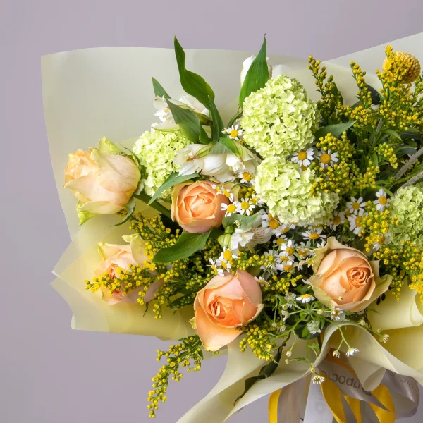 Флористический букет "Велюр"_3