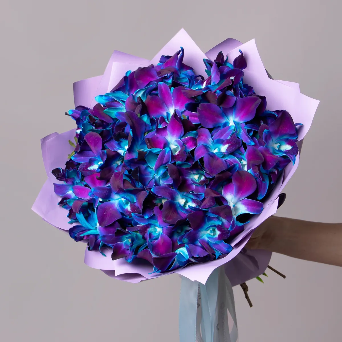 Флористический букет "Космические орхидеи 35 шт"_1