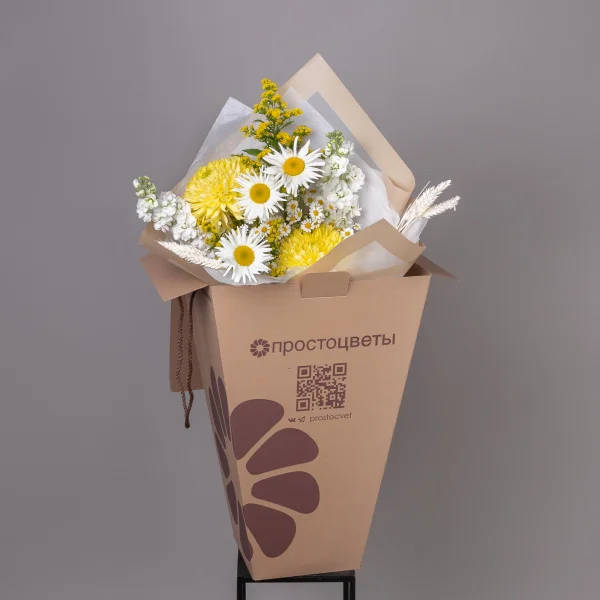 Флористический букет "Летний каприз"_6