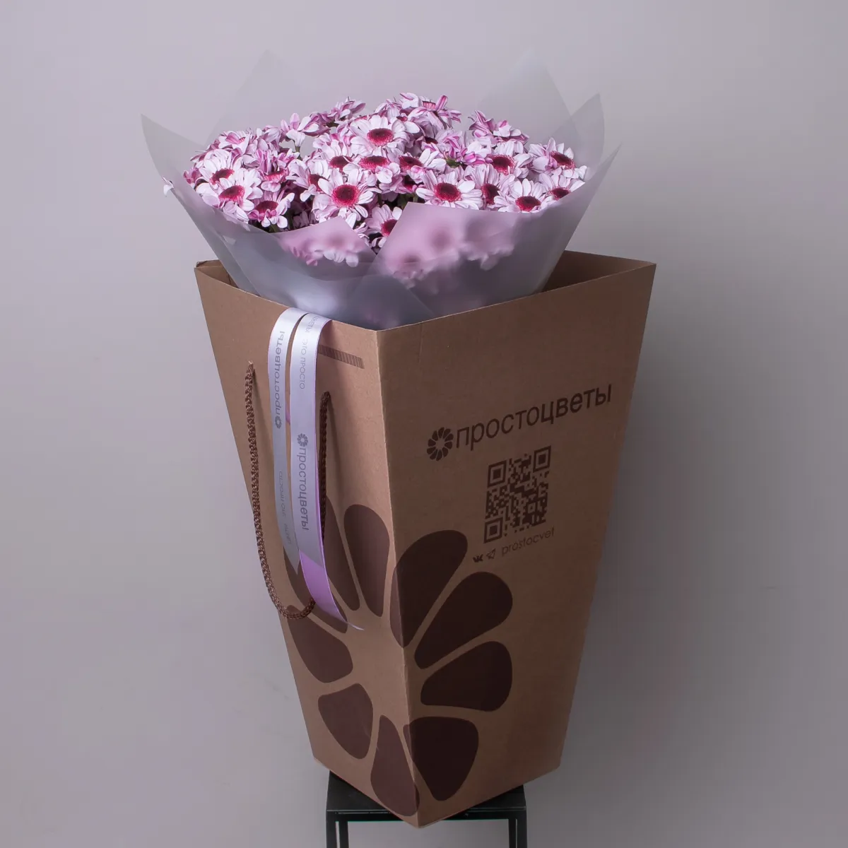 Букет Хризантема кустовая "Стреса"_5