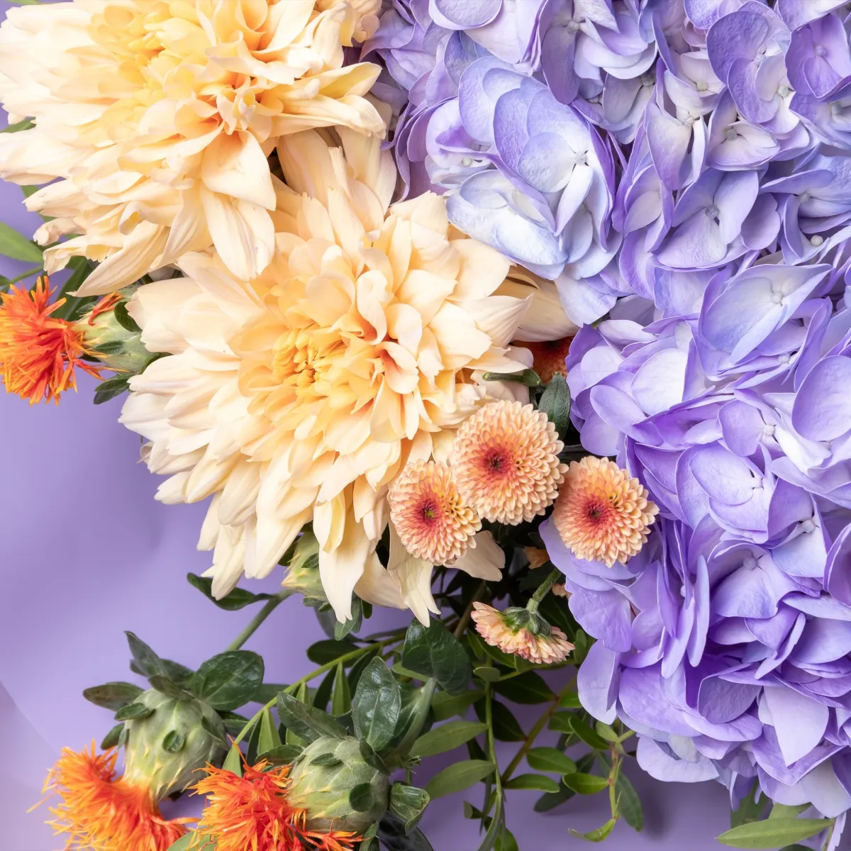 Флористический букет "Таинственный сад"_4