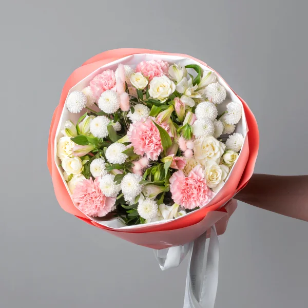 Флористический букет "Шепот цветов"_1