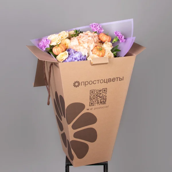 Флористический букет "Осенний шепот"_5