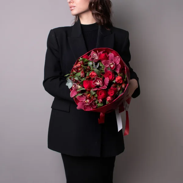 Флористический букет "Чувства"_2