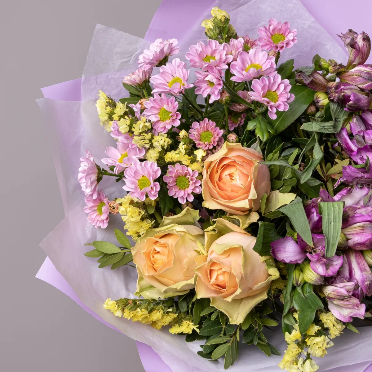 Флористический букет NEW "Гравити M"_3