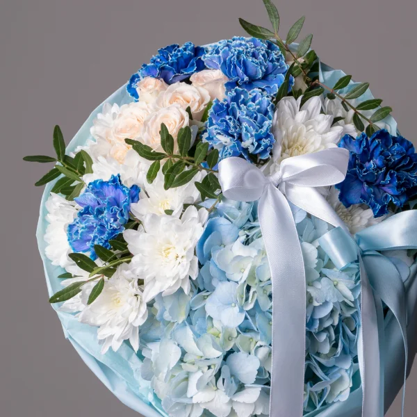 Флористический букет "Небесное счастье M"_3