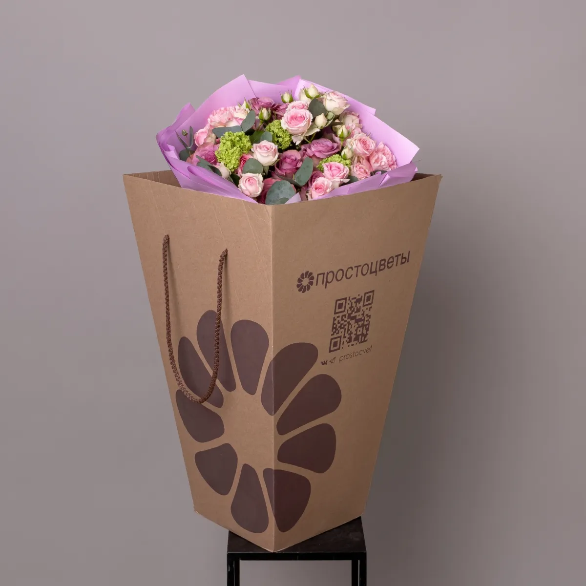 Флористический букет "Тайна"_5