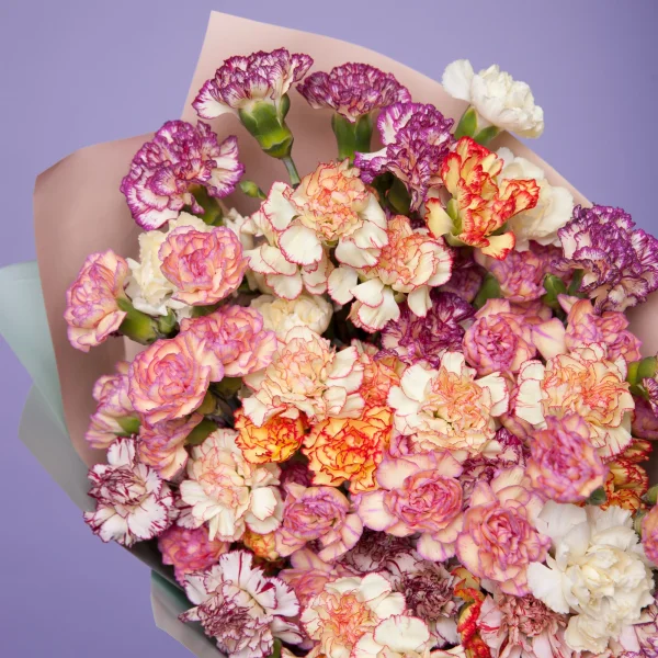 Букет Гвоздика_кустовая "Микс"