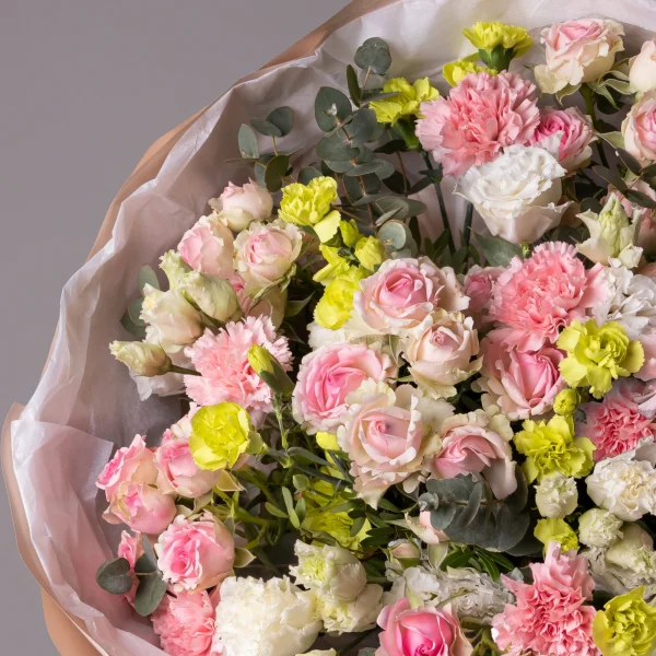 Флористический букет GPT "Нежный рассвет XL"_3