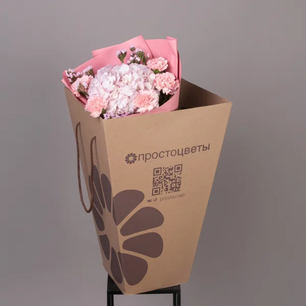 Флористический букет GPT "Розовая симфония М"_5