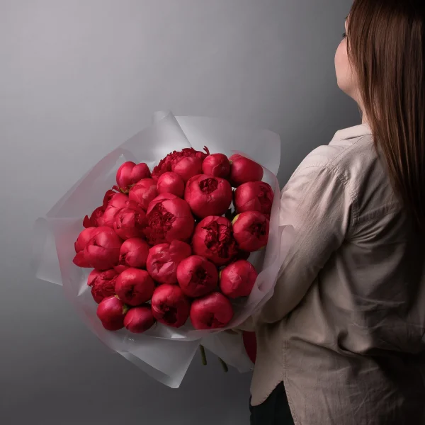 Букет Пион "Комманд Перфоманс"2