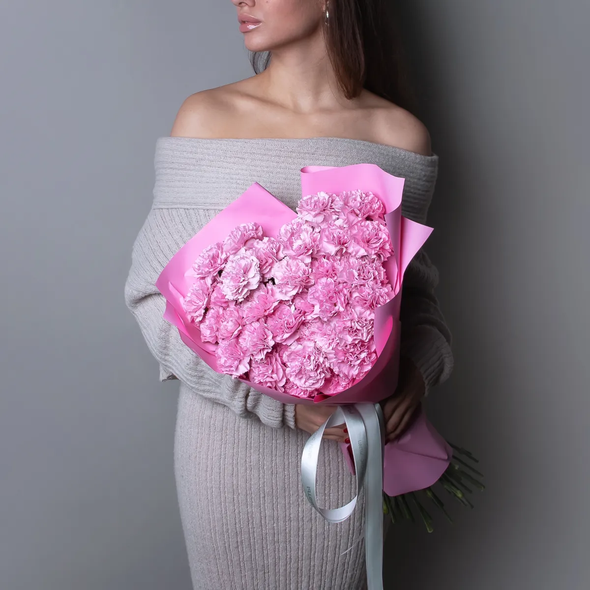 Букет Гвоздика "Клеавотер"_2