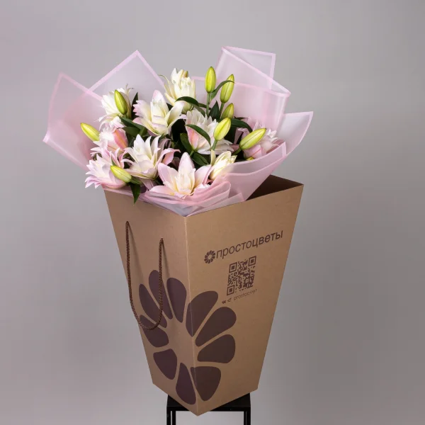 Букет Лилия "Ор дбл Амистад"_5