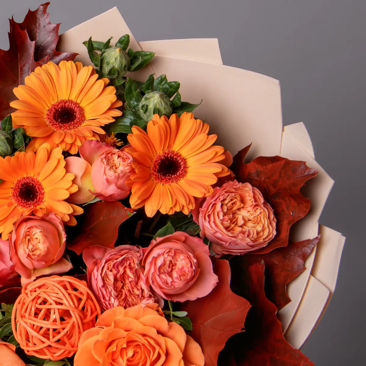 Флористический букет NEW "Купаж"_5