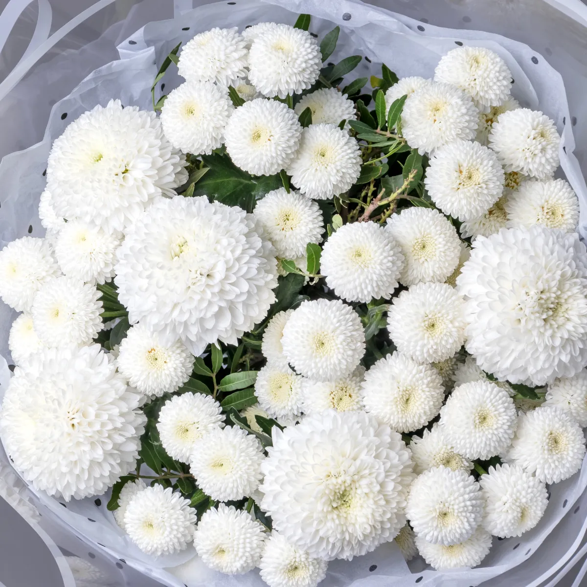 Флористический букет "Белый танец"_5