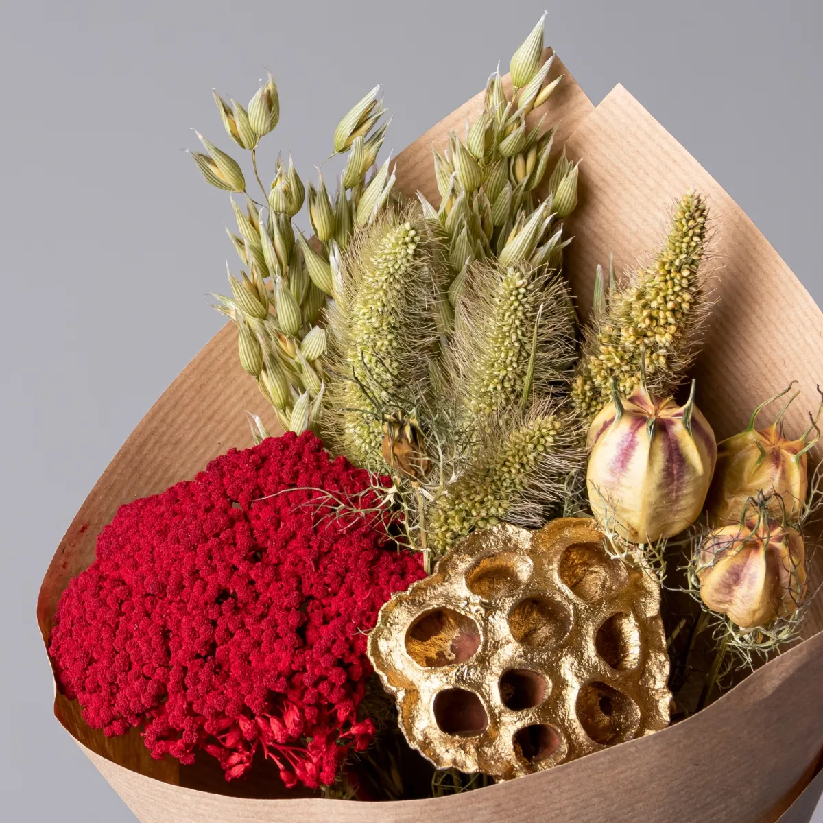 Флористический букет "Сухоцвет Натали"_3