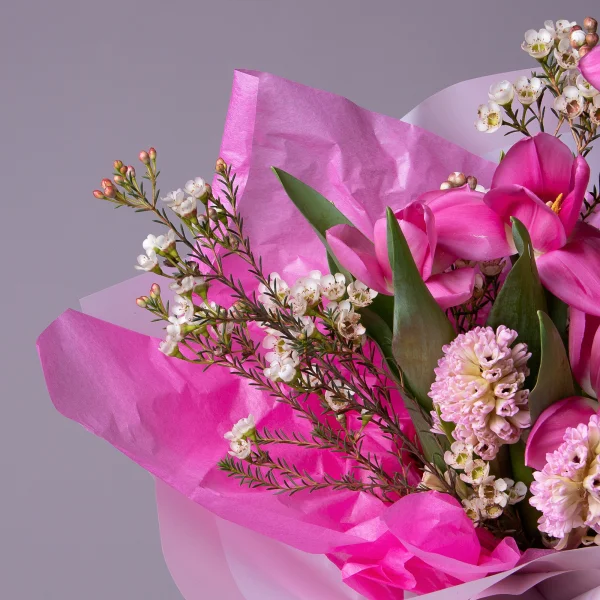 Флористический букет "Баблгам"_3