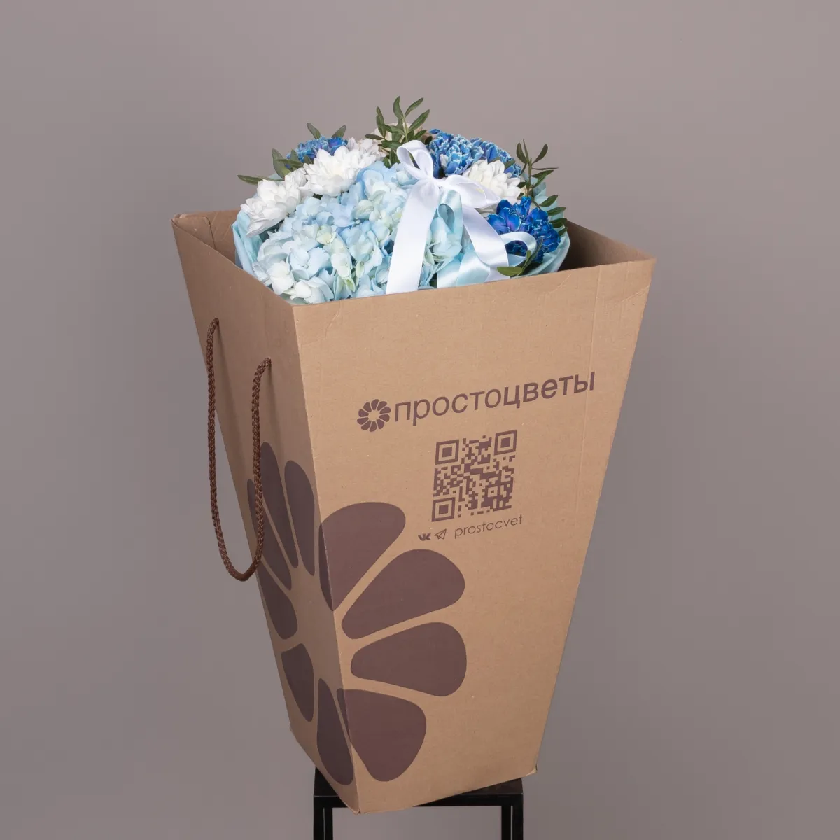 Флористический букет "Небесное счастье M"_6