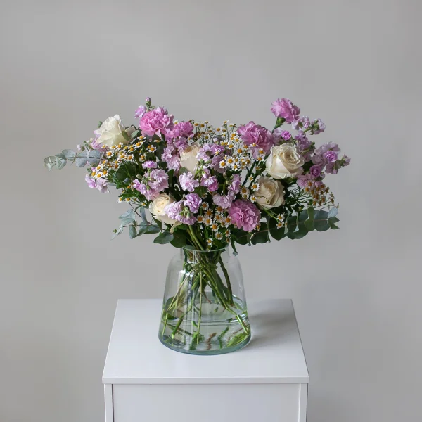 Флористический букет "Цветочный бокс №1"_3