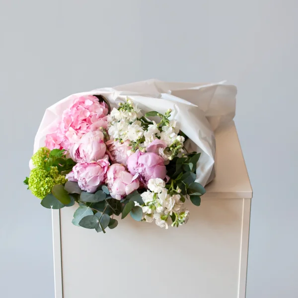 Флористический букет "Цветочный бокс №9"_7