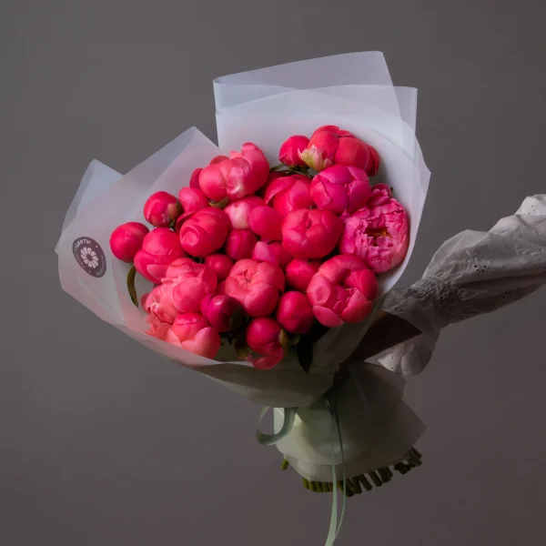 Букет Пион &quot;Корал Шарм&quot;_1