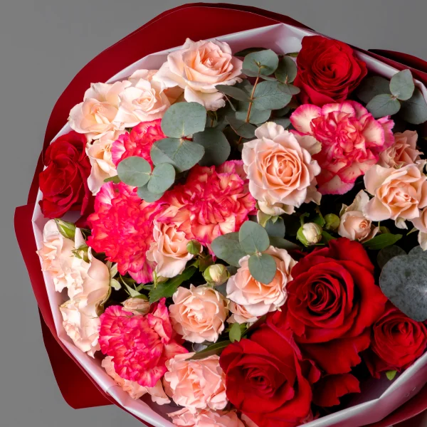 Флористический букет "Ягодный пунш"_2