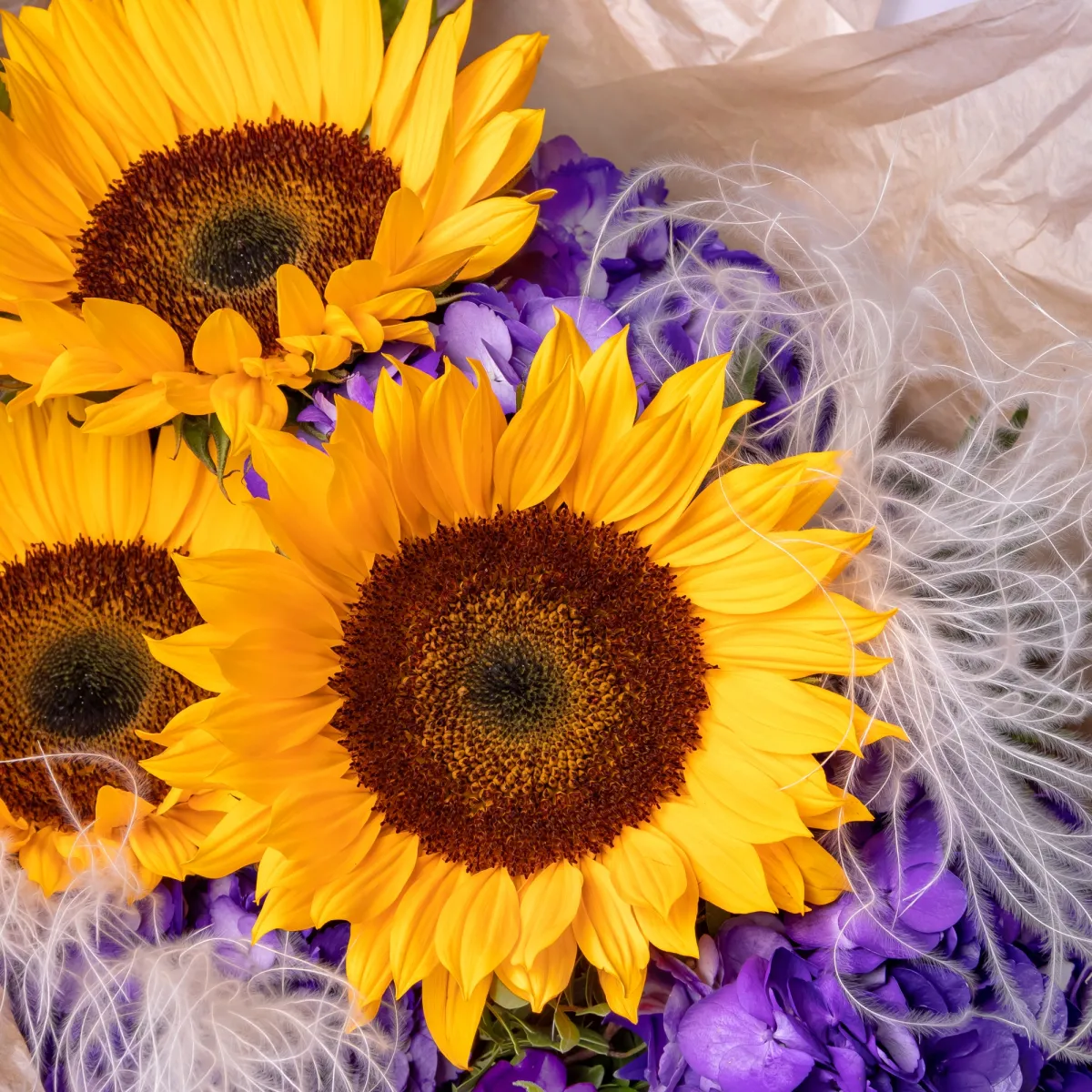 Флористический букет "Солнечный прованс"_6