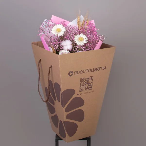 Флористический букет "Розовая лагуна "_6