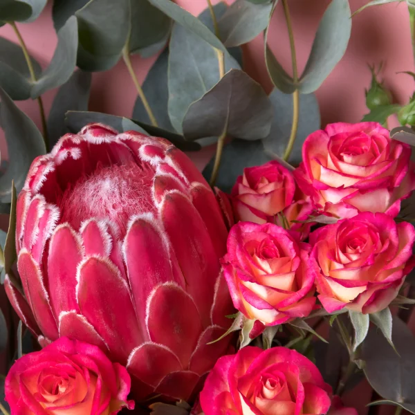 Флористический букет "Нежный комплимент"_4