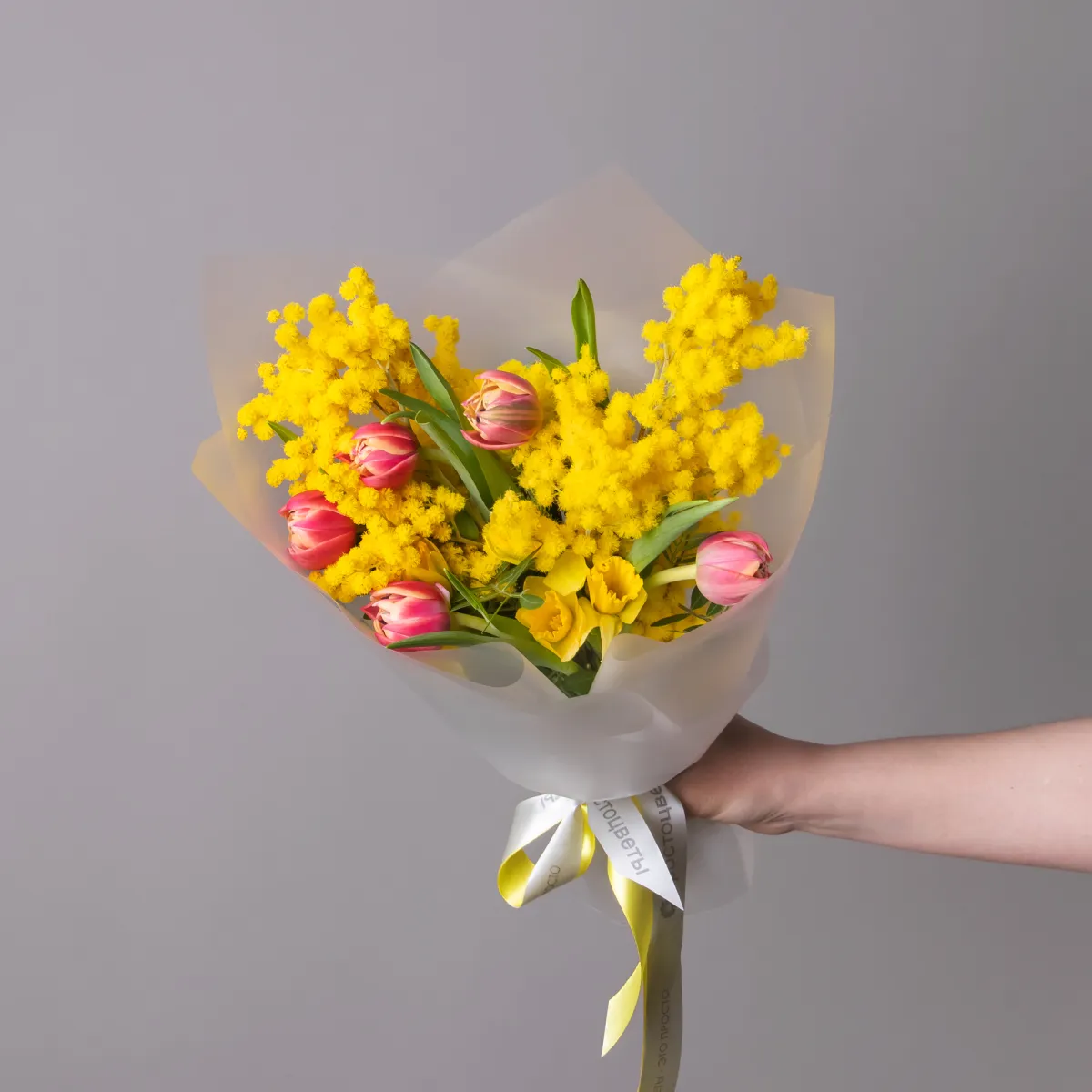 Флористический букет "Весенний микс 1"_1