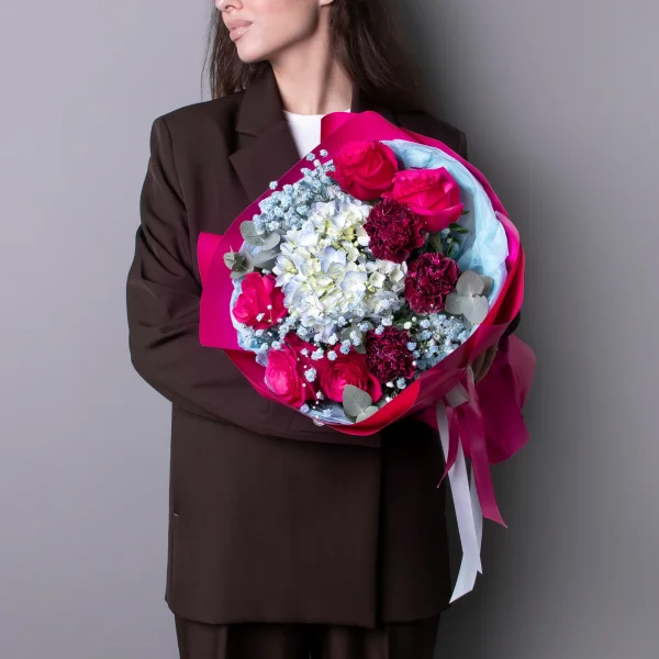 Флористический букет "Феерия красок"_2