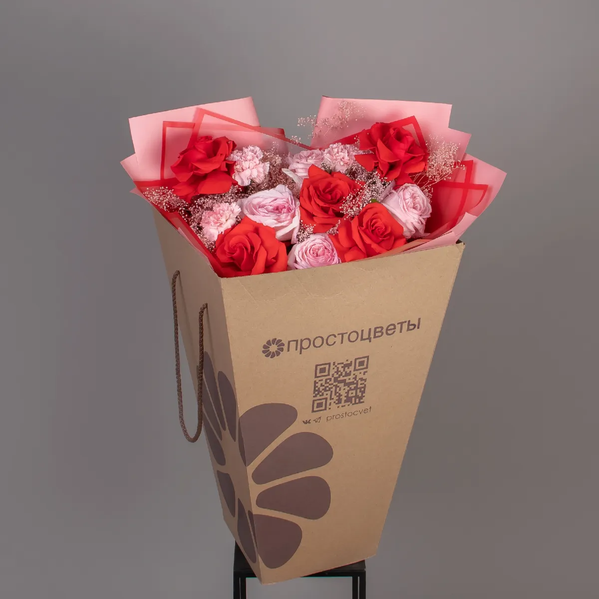 Флористический букет "Страсть"_5