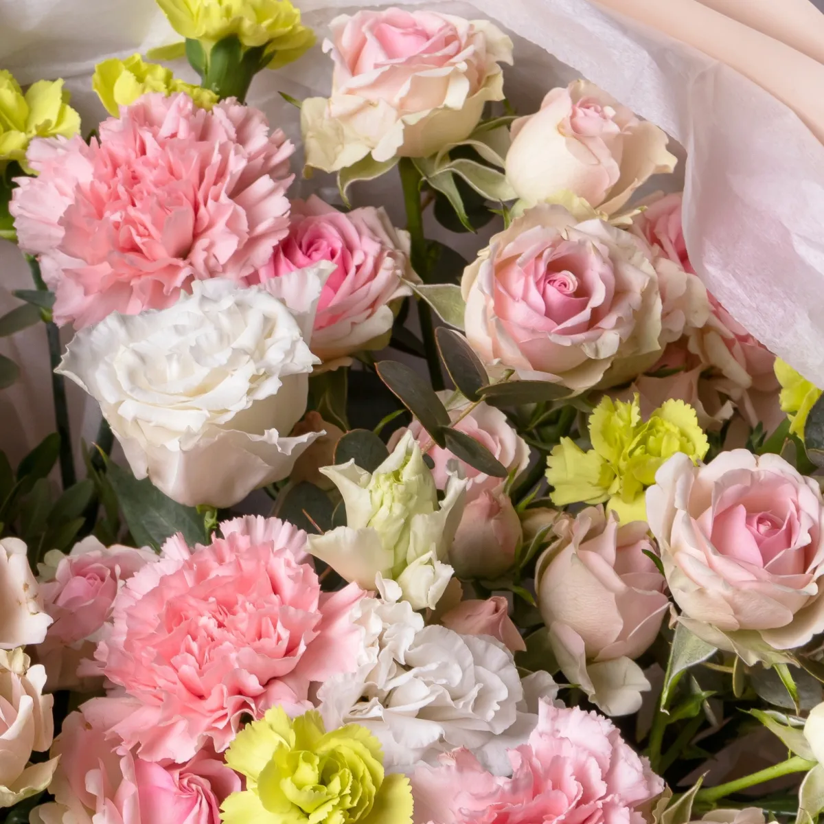 Флористический букет GPT "Нежный рассвет XL"_4