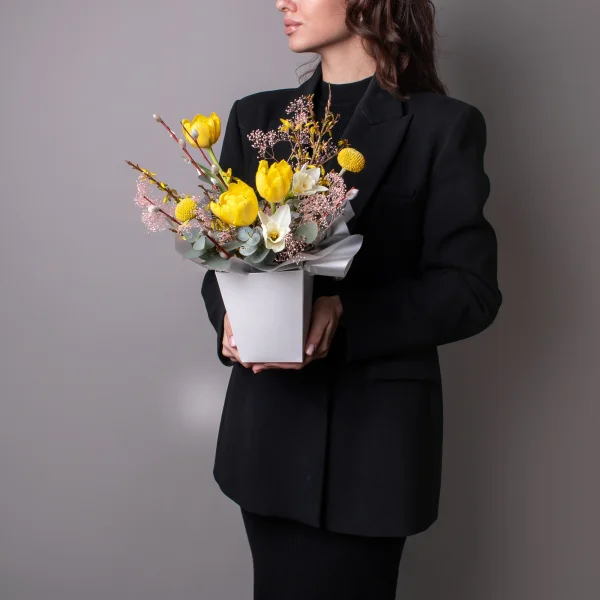 Композиция "Цветочный Вок"2