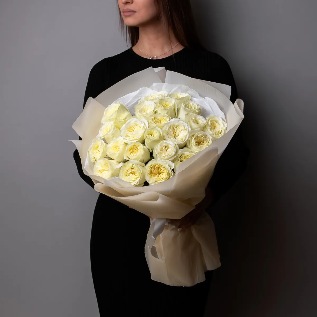 Букет Роза "Майрас Вайт"