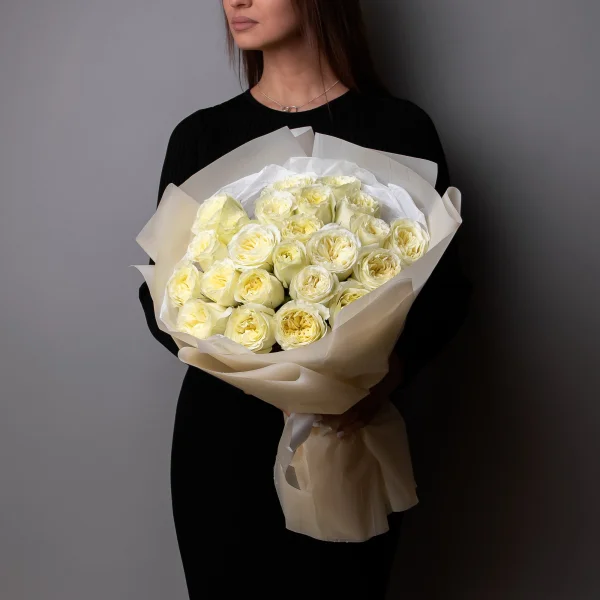 Букет Роза "Майрас Вайт"