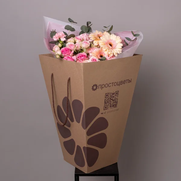 Флористический букет "Розе"_5