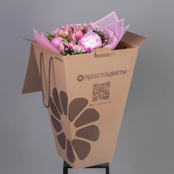 Флористический букет "Зефирный сон"_5