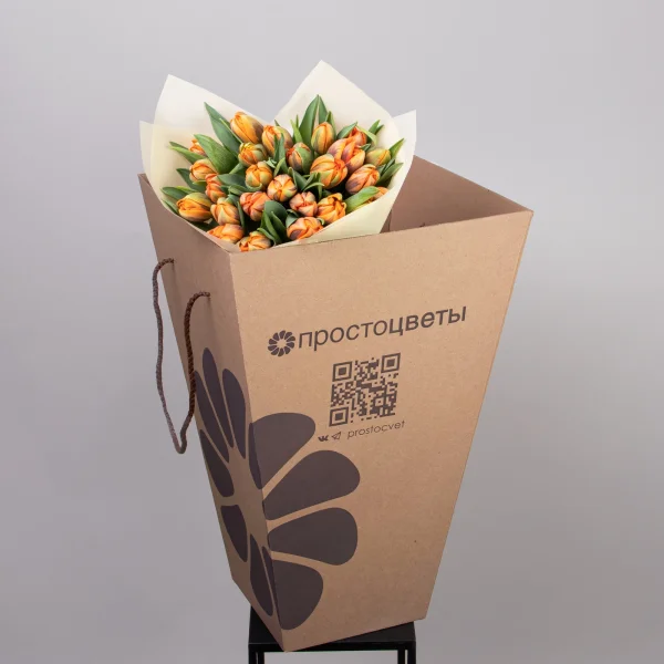 Букет Тюльпан "Ду Оранж Принцесс"