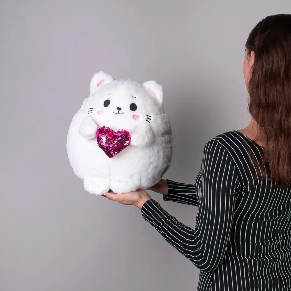 Игрушка Maxitoys, Котик с Сердцем, 35 см_2