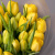 Флористический букет «Тюльпан, 25 шт, Желтый»_4