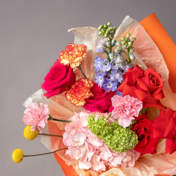 Флористический букет "Весенний танец"3