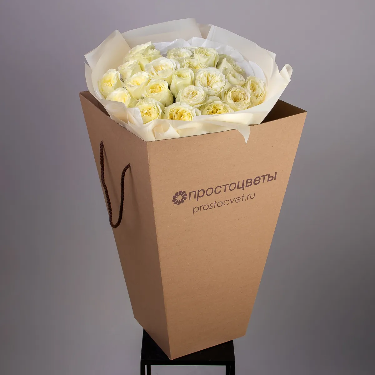 Букет Роза "Майрас Вайт"