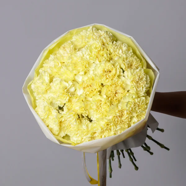 Букет Гвоздика "Йеллоу"_1