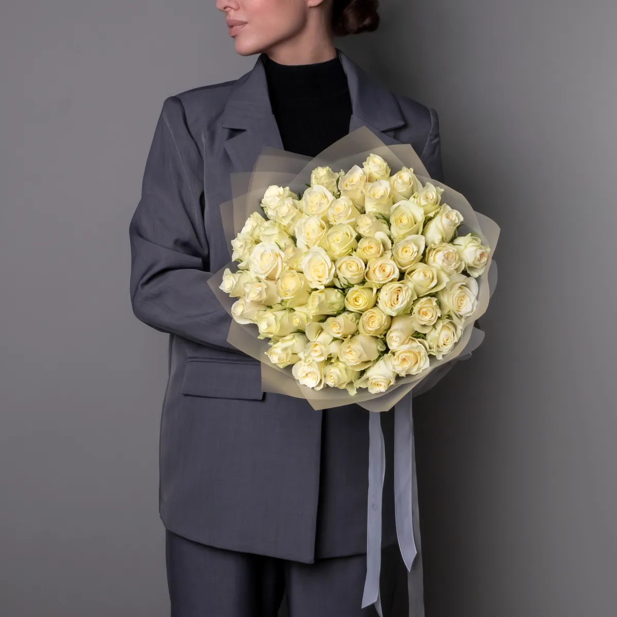 Букет Роза "Белая"_2